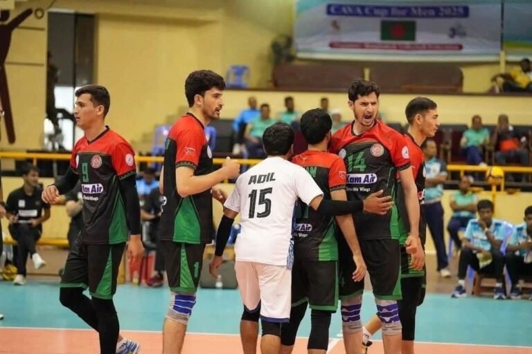 نخستین افتخار بزرگ والیبال افغانستان؛ نایب‌قهرمانی تاریخی در زون مرکز آسیا.